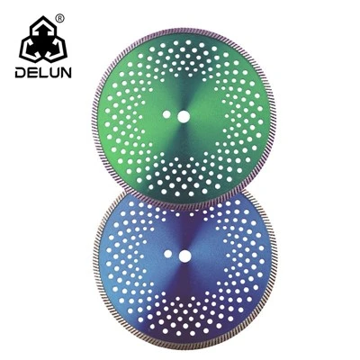 DELUN 4 Inch Diamond Cutting Wheel Blade For Angle Grinder Cutting Stone Marble Granite Turbo Diamond Saw Blades
